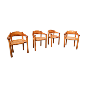 Set de 4 fauteuils en