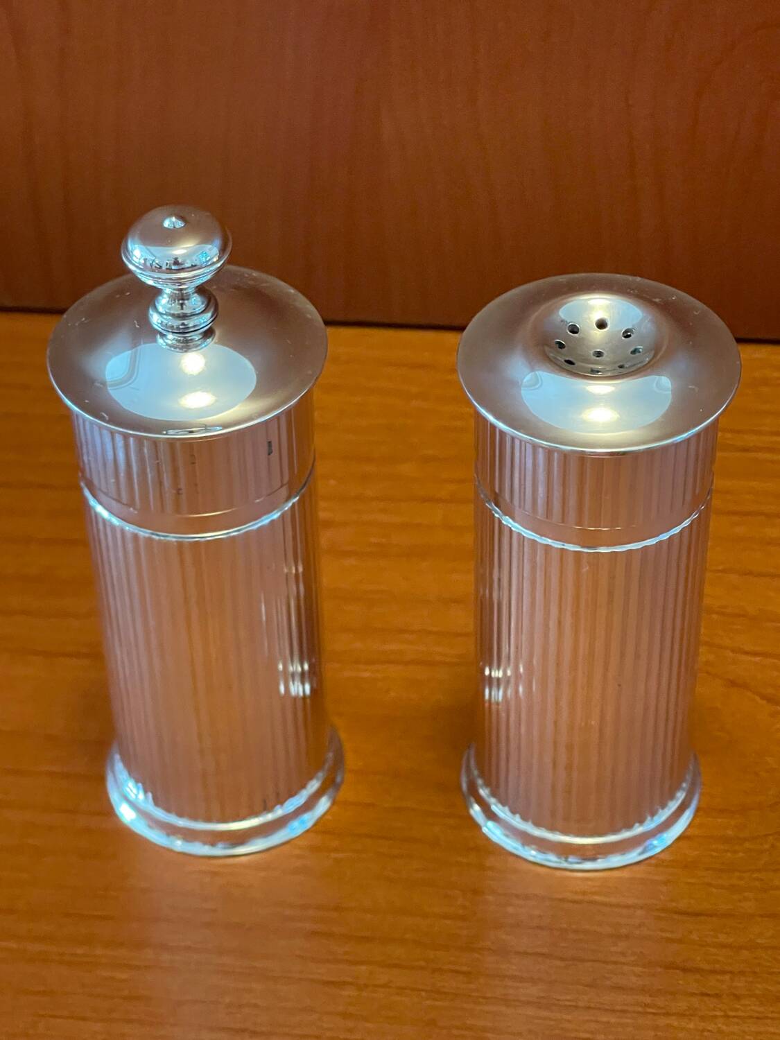 Christofle pepper and salt mill, large models