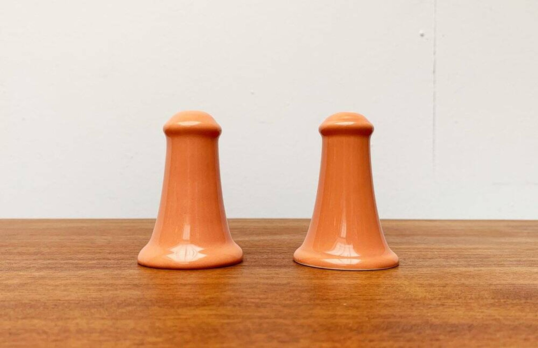 Postmodern ceramic salt and pepper shakers by Gallo Design for Villeroy & Boch, set of 2.