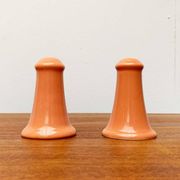 Postmodern ceramic salt and pepper shakers by Gallo Design for Villeroy & Boch, set of 2.