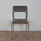 Chrome metal chair