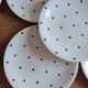 Set de 10 assiettes plates longchamps vintage