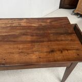19th century cherry wood style farmhouse table