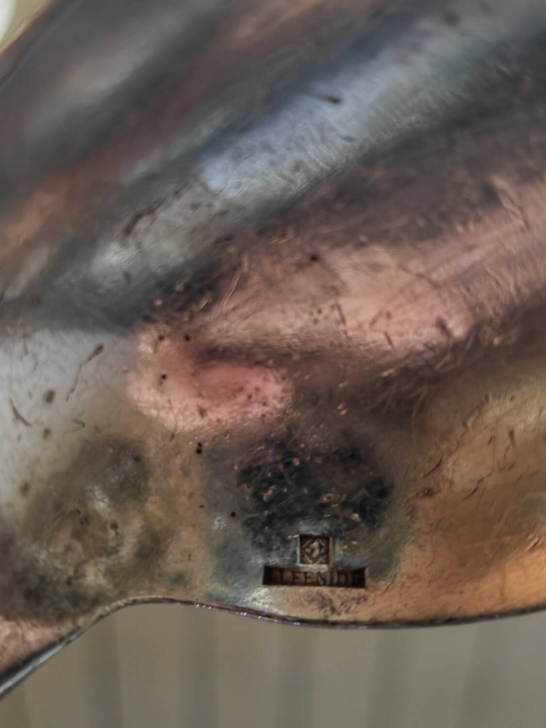 Silver metal cutlery set