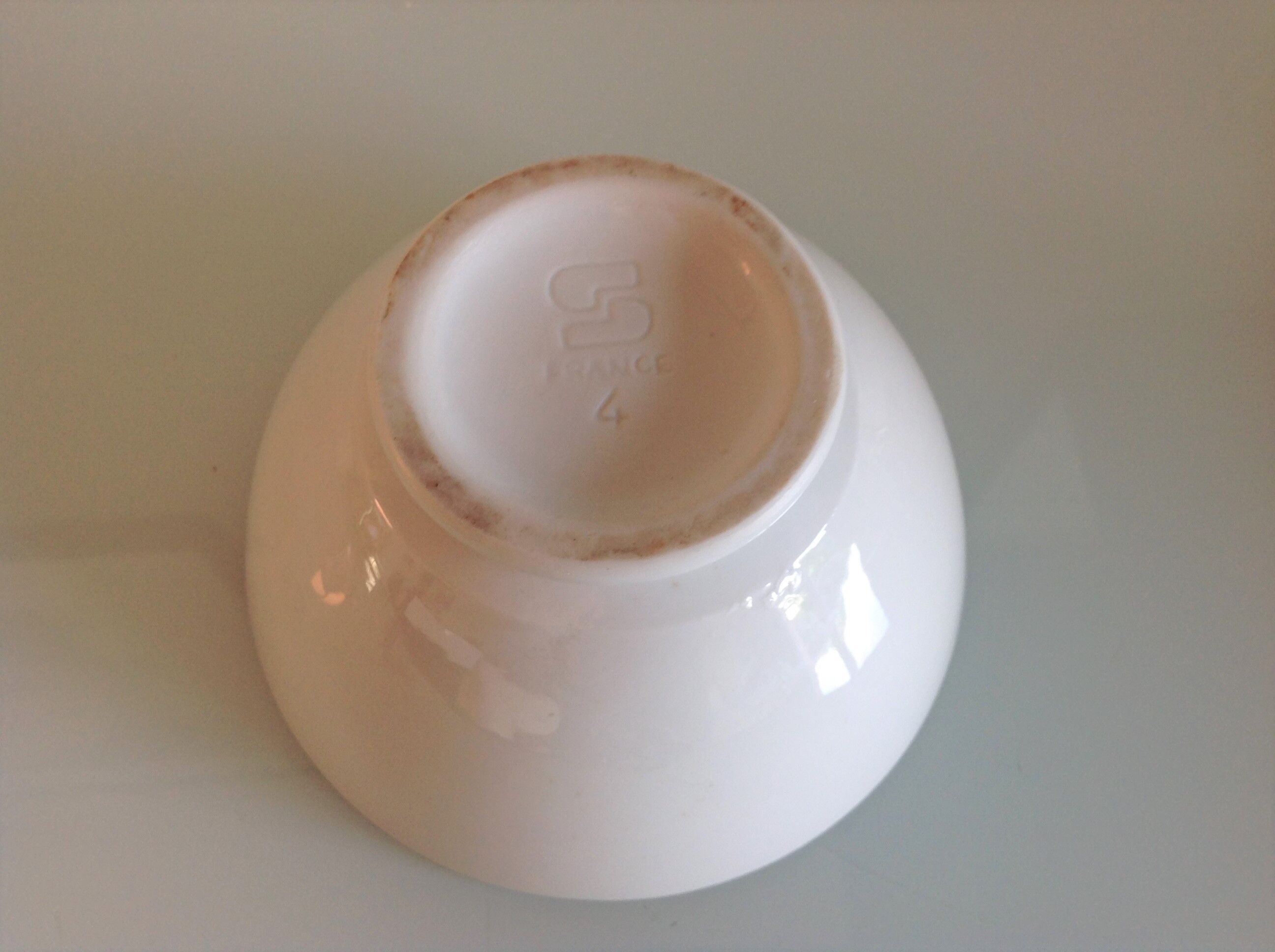 White bowl