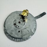 Vintage bubble glass wall light