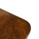Art Deco side table walnut wood design 30's