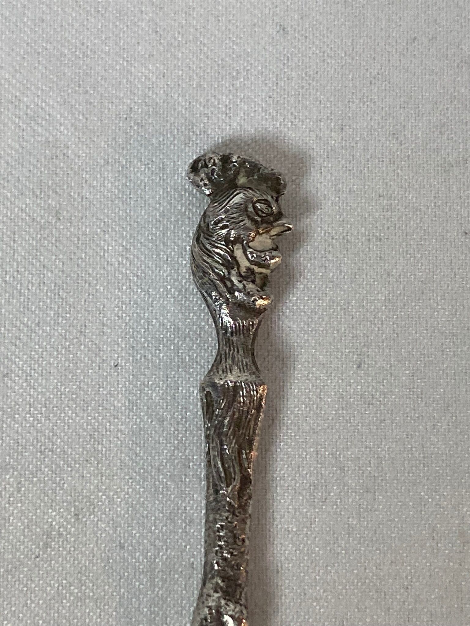 Eggcup feet and silver spoon punches early twentieth century