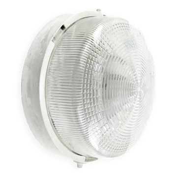 Lampe de plafond industrielle, Pologne, années 1970
