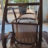 Rocking chair wood and cane