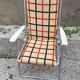 Lot de deux chaises pliantes vintage