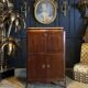 Children's secretary stamped jansen in rosewood - 20th century