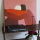 Figurative art on canvas signed Bodasca.