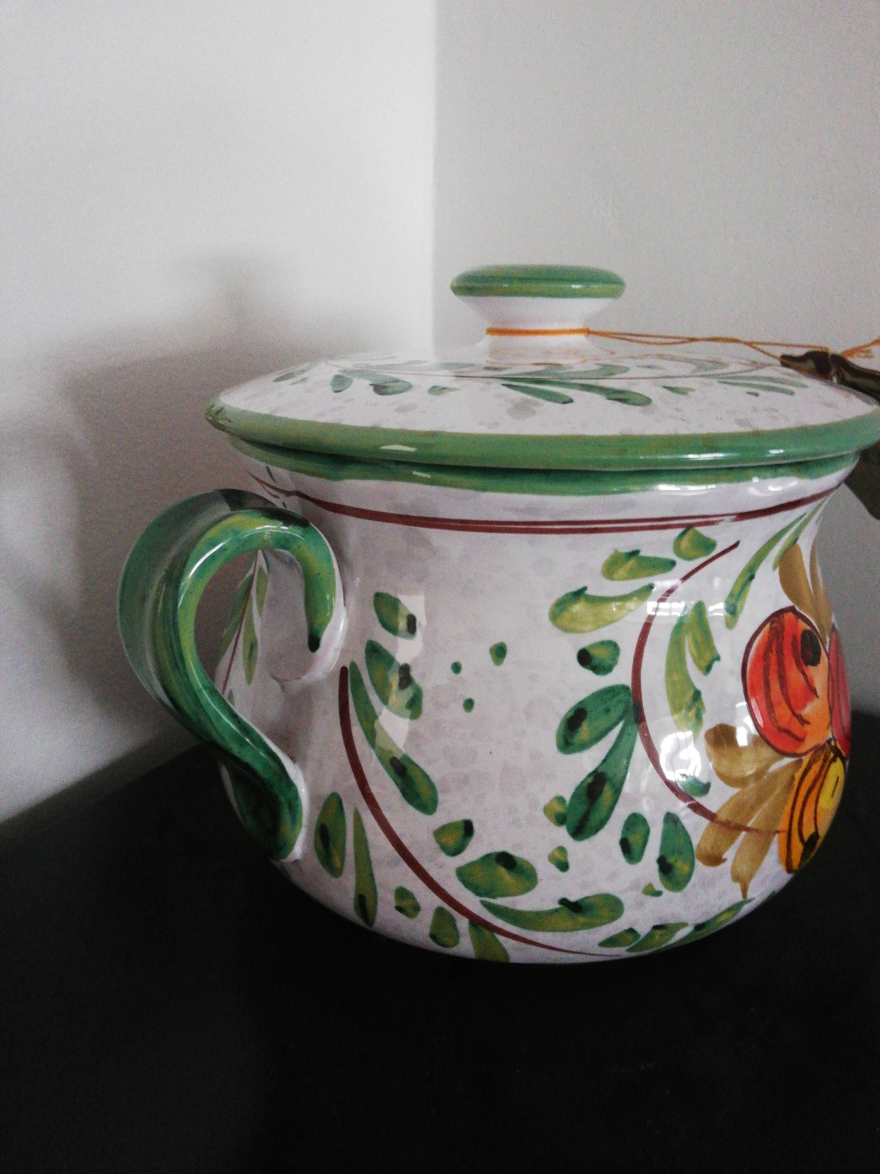 Table bin Certified handmade Italy Tuscany