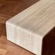 Vintage travertine coffee table from the 70s