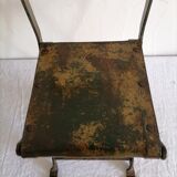 Chaise d'enfant en fer forgé. XIXème