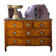 Transitional cherrywood chest of drawers, 18th century