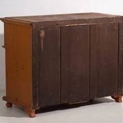 Antique chest of drawers with ochre patina (c.1920)