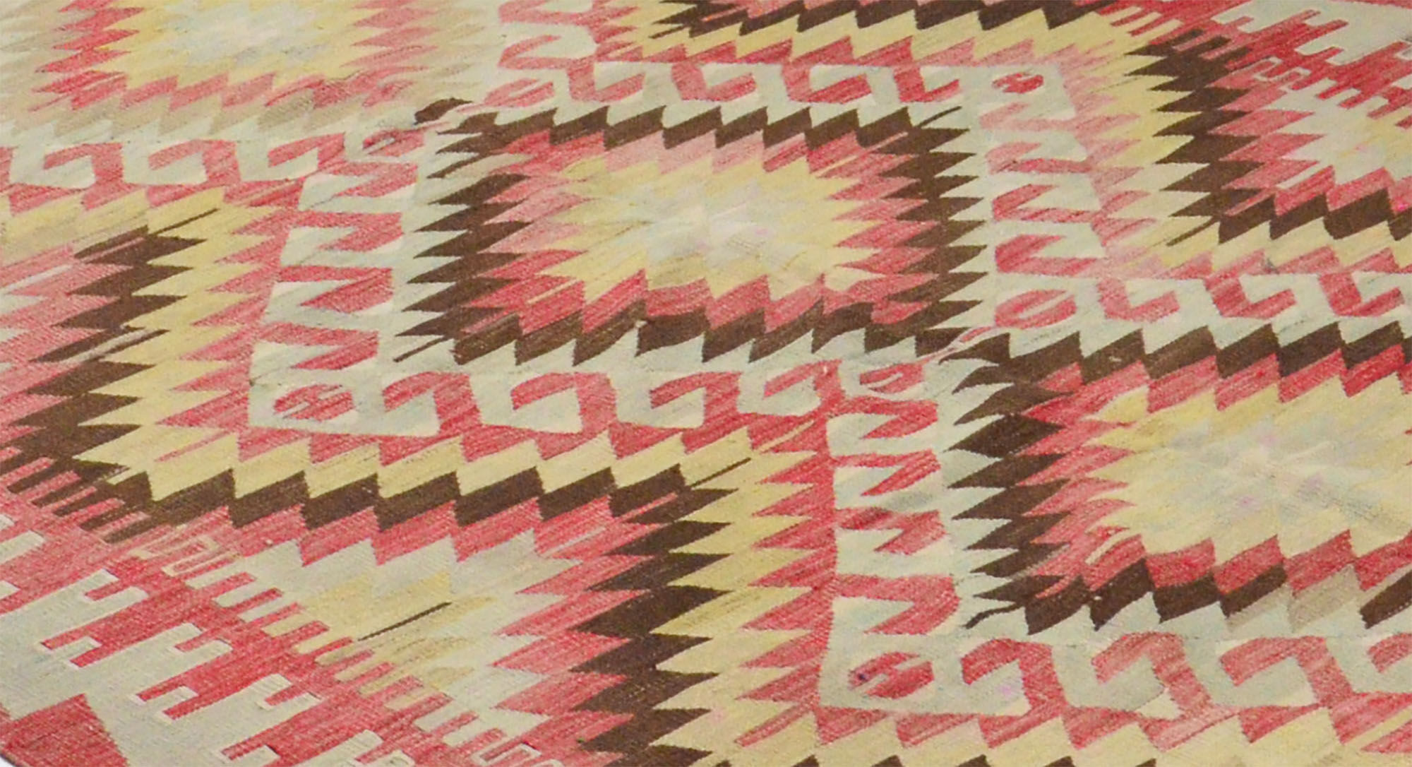 Anatolian handmade kilim rug 298 cm x 177 cm