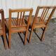 Set de 4 chaises bistrot ELF indislocables