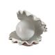 Lampe coquillage blanche grand modèle