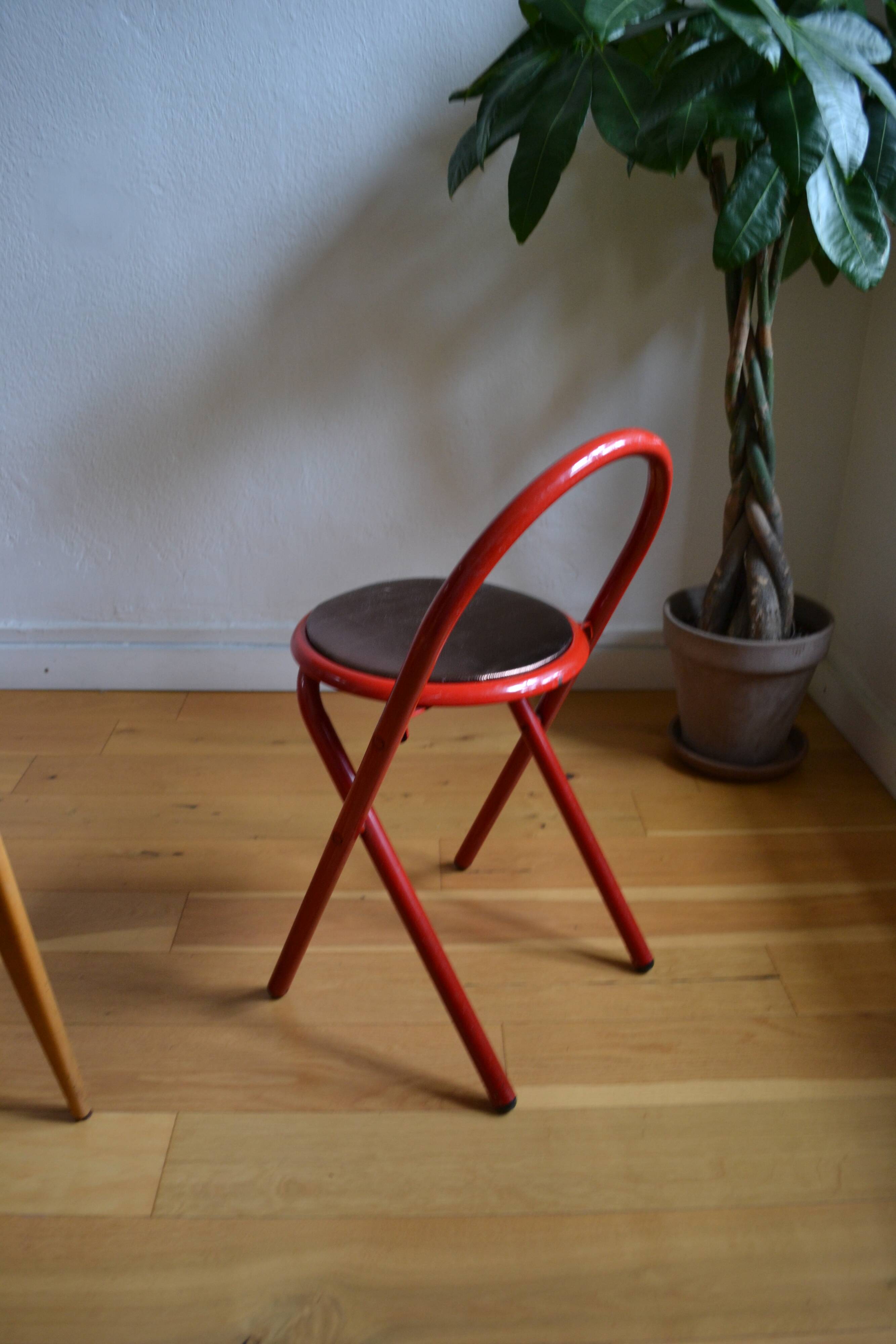 Postmodern folding chair 1980