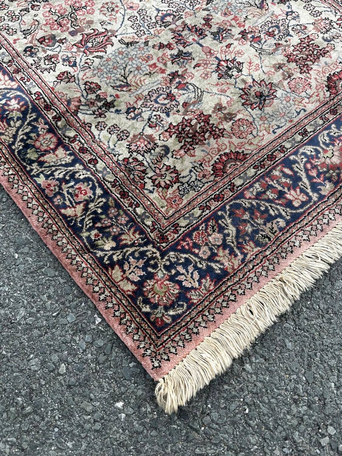 Turkish silk carpet
