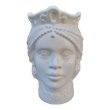 Sicilian ceramic head vases