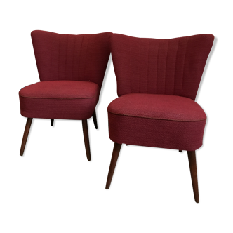 Duo de fauteuils cocktail