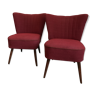 Duo de fauteuils cocktail