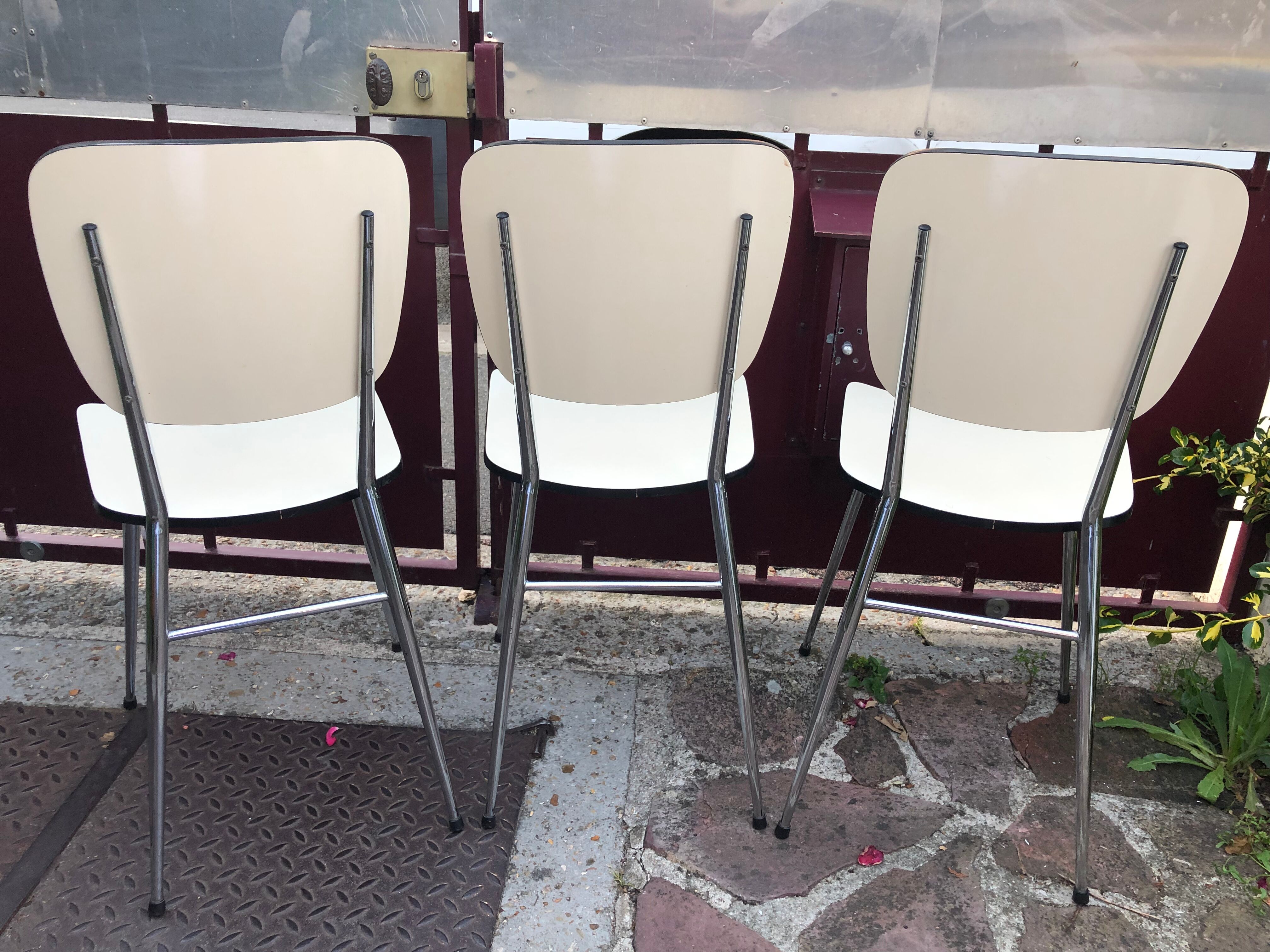 Trio chaise formica