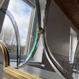 Art Deco mirror in the shape of a "Shell"