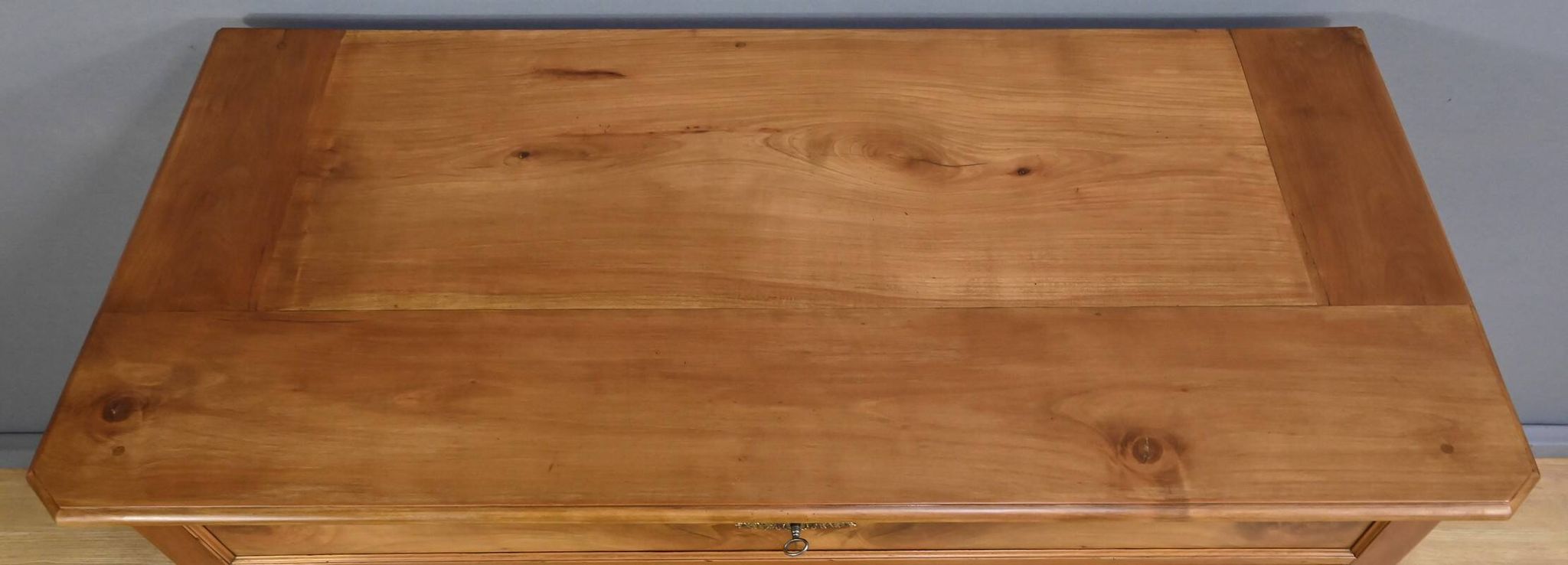 Cherry wood chest of drawers, Louis-Philippe style – 1900