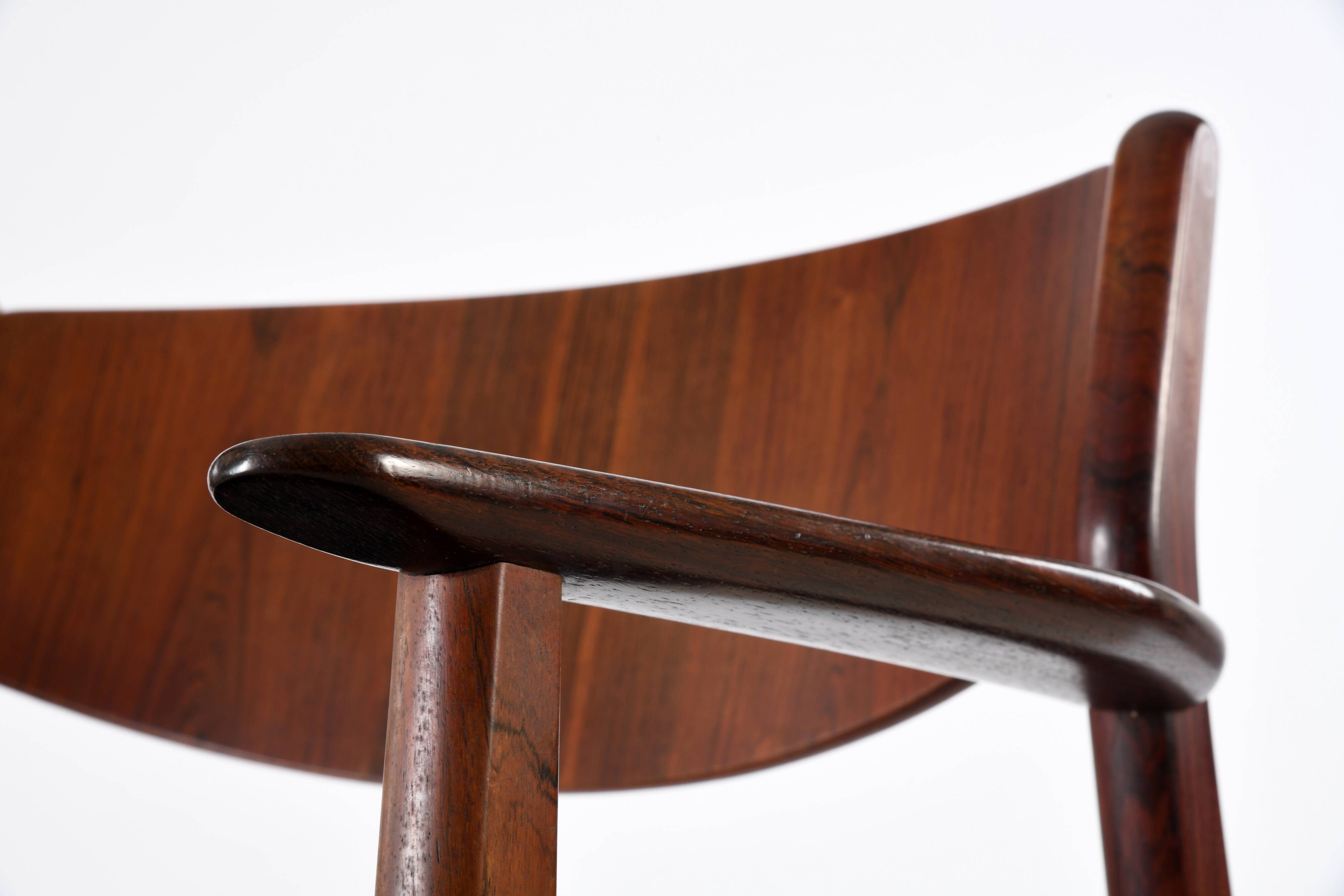 Danish rosewood armchair