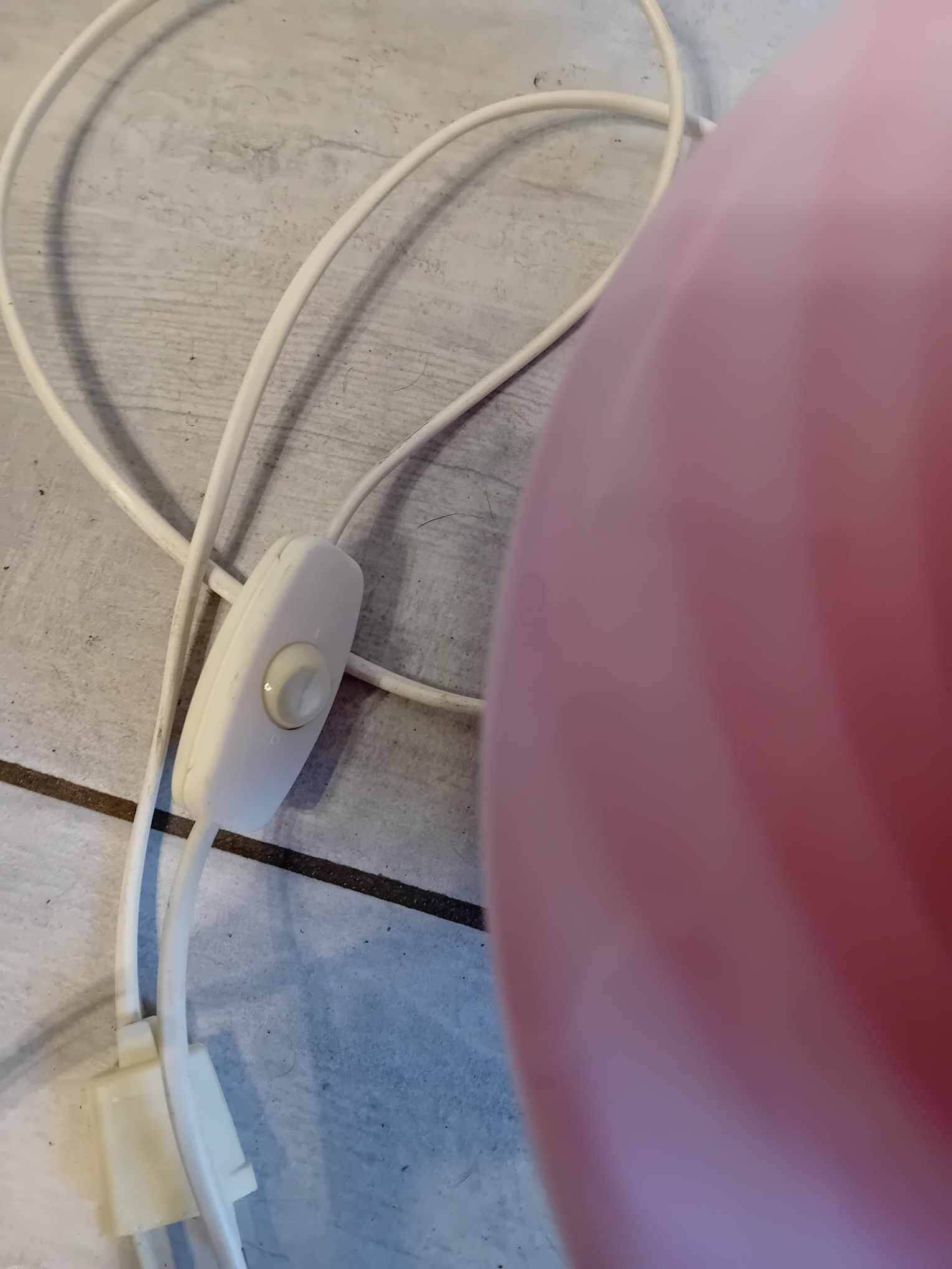 Pink mushroom lamp MURANO 70's