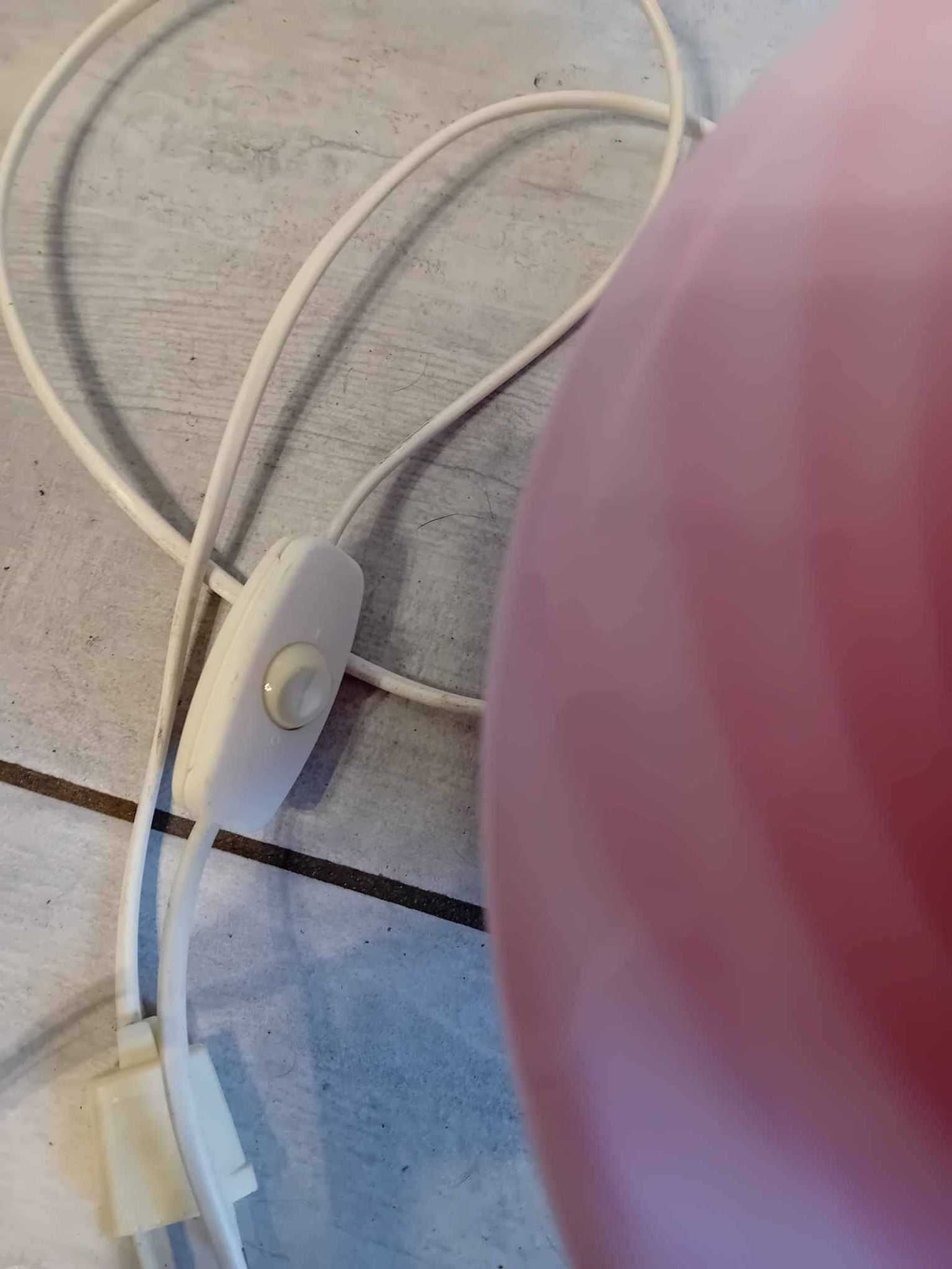Pink mushroom lamp MURANO 70's