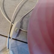 Pink mushroom lamp MURANO 70's