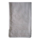 Taie d'oreiller d'enfant ancienne brodée en coton :56x45cm