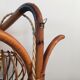 Pair of 60s rattan wall light