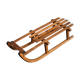 Wooden toboggan