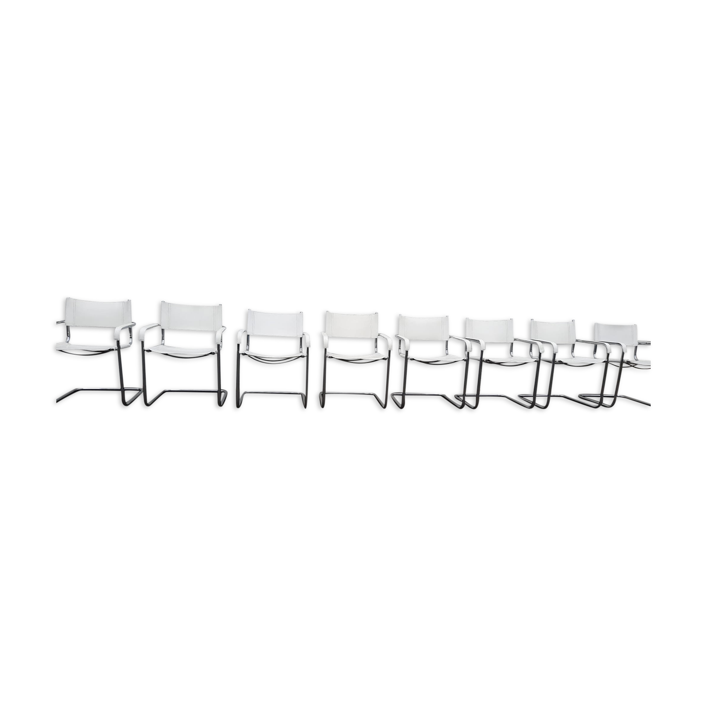 Set of 8 chairs design Matteo Grassi