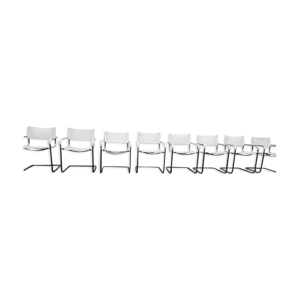 Lot de 8 fauteuils design - matteo