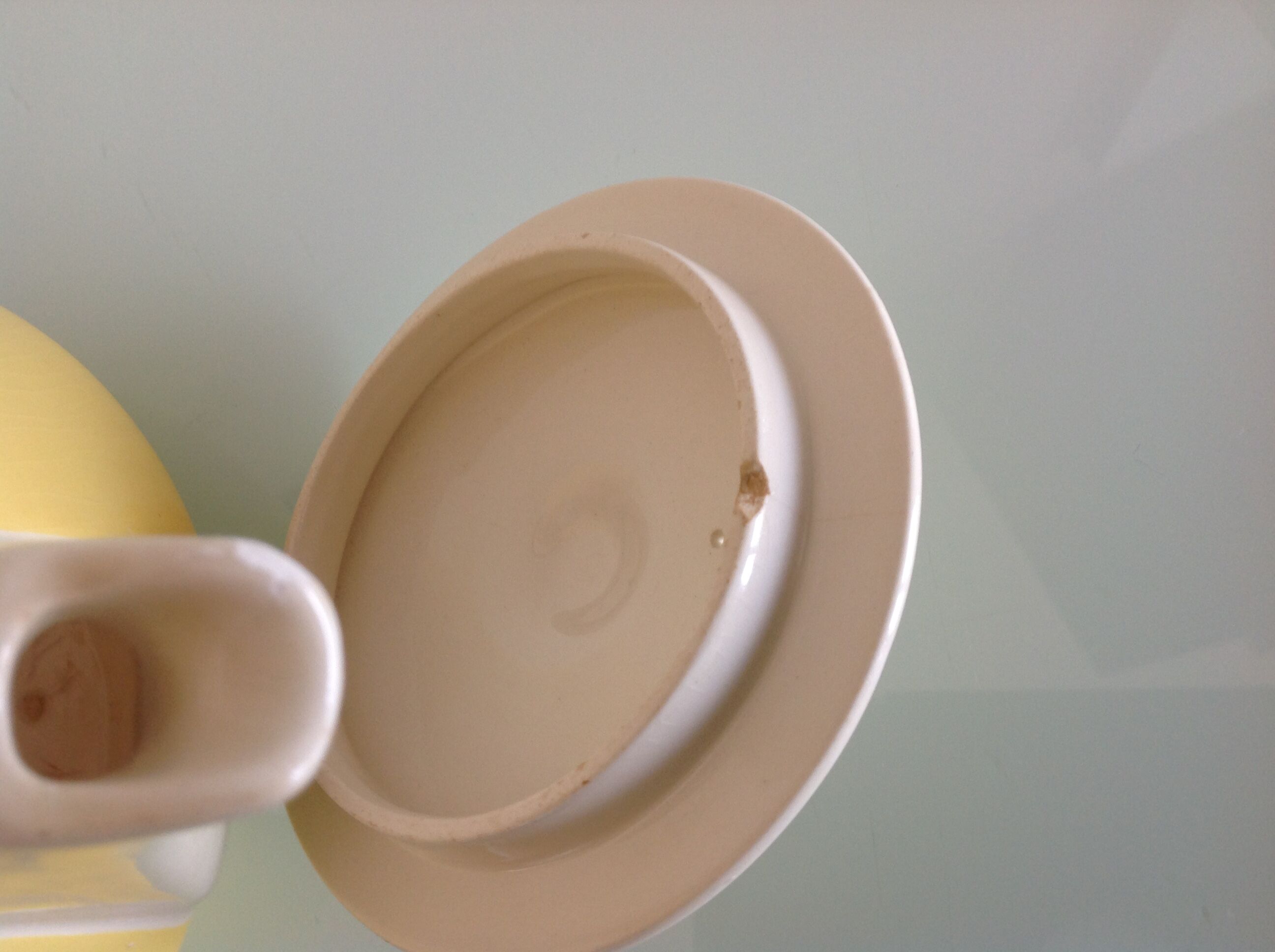 Yellow teapot by Villeroy - Boch vintage 50s-60s