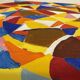Helmut Dittmann – Vivid Circular Abstract Composition, Striking Multicolour