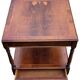 English Nightstand in Varnished Mahogany with One Drawer