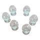 Box of 6 crystal cognac glasses from sèvres –