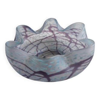 Very original glass catchall.