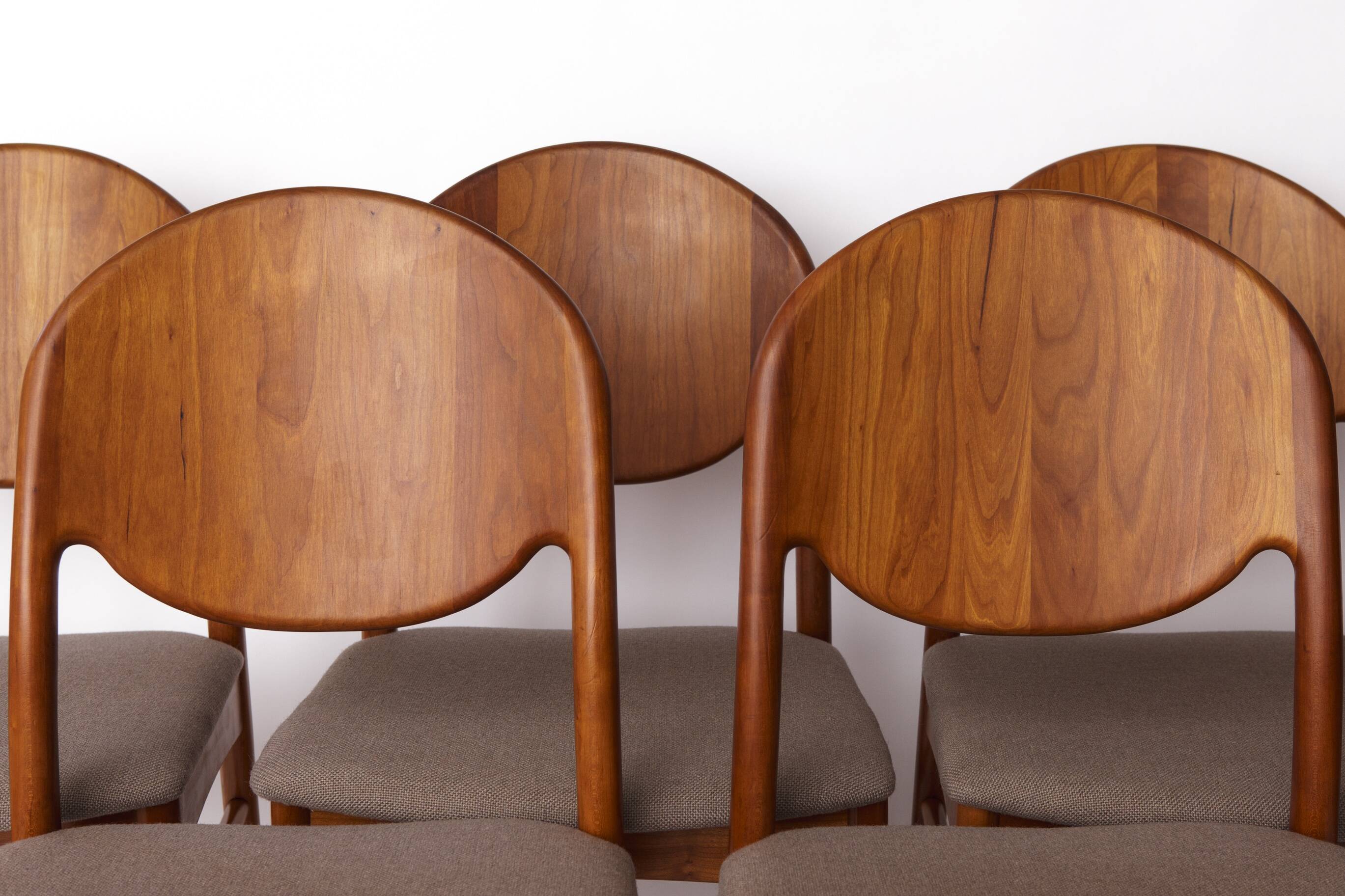 Set of 6 Danish Teak Dining Chairs – Korup Stolefabrik – 1970s Mid-Century