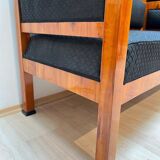 Biedermeier Sofa in Cherry Veneer and Horsehair, South Germany, 1830s
