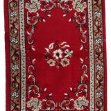 Tapis Savonnerie français vintage en laine – 129 x 199 cm - 1C1038